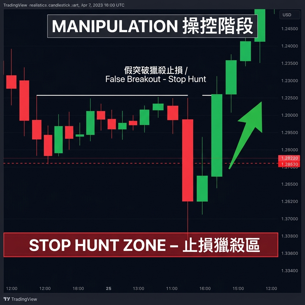 SMC Manipulation 止損獵殺
